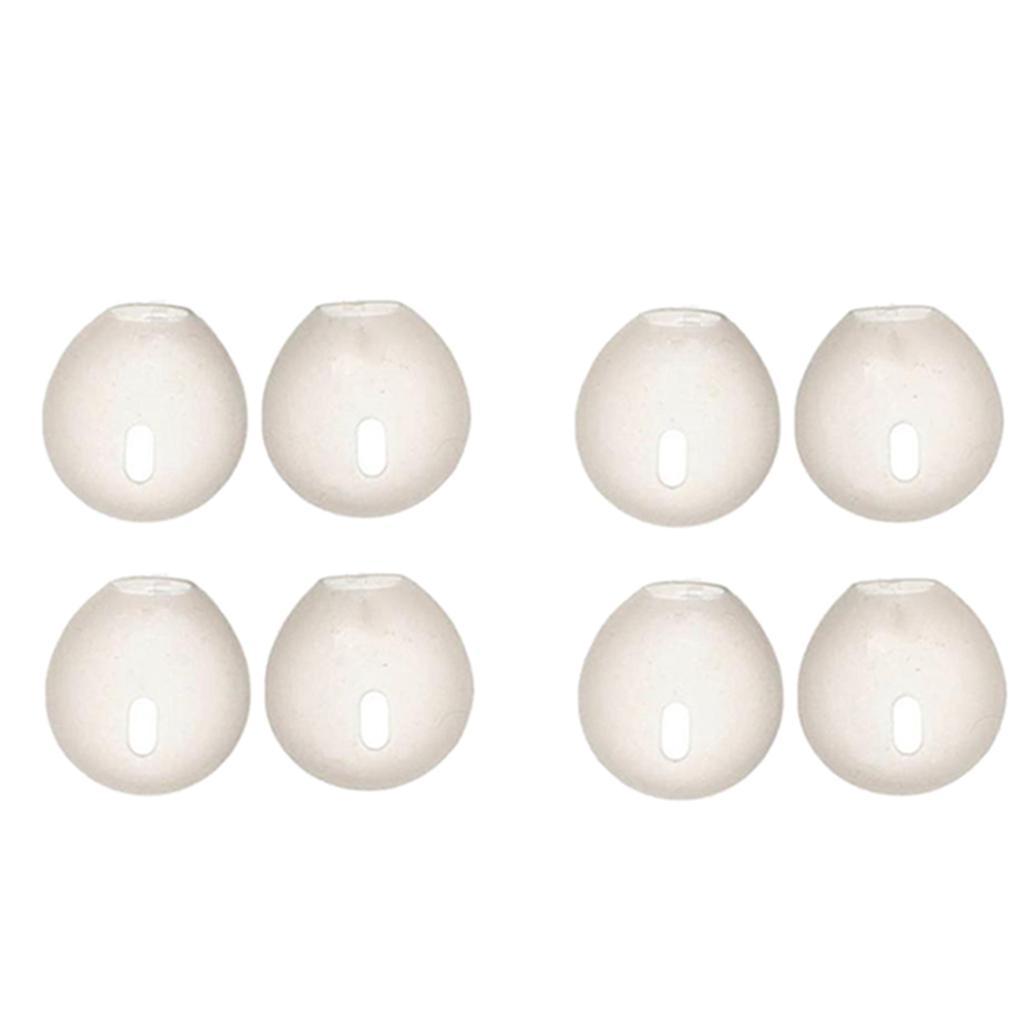 4 Pairs XReplacement Silicone Gel Ear Tips Buds In-ear Earphone Eartips