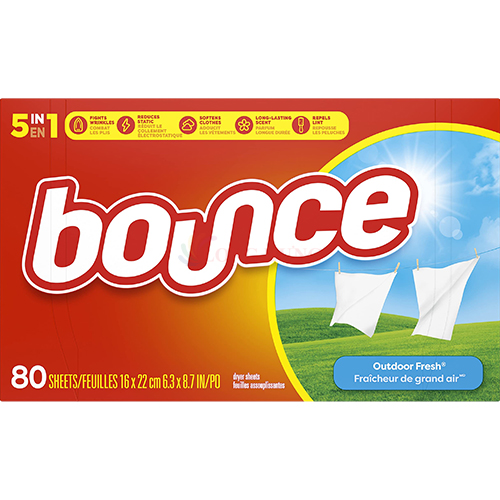 Giấy thơm quần áo Bounce Sheets (80 tờ) - Hàng chính hãng