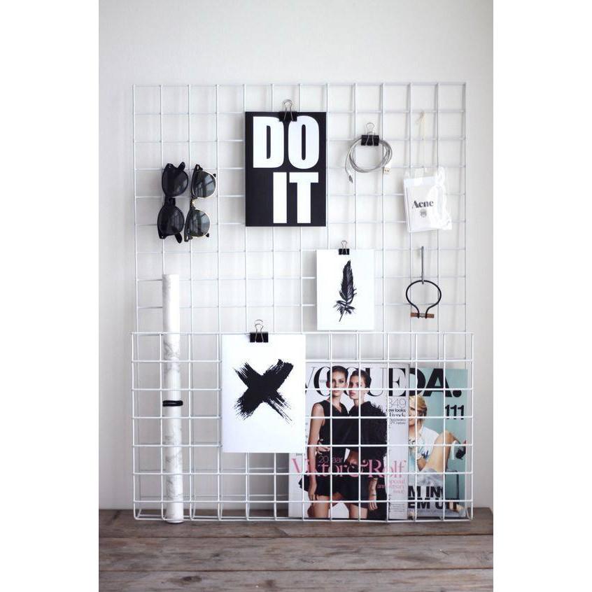Lưới sắt decor treo ảnh - Tặng kèm móc treo