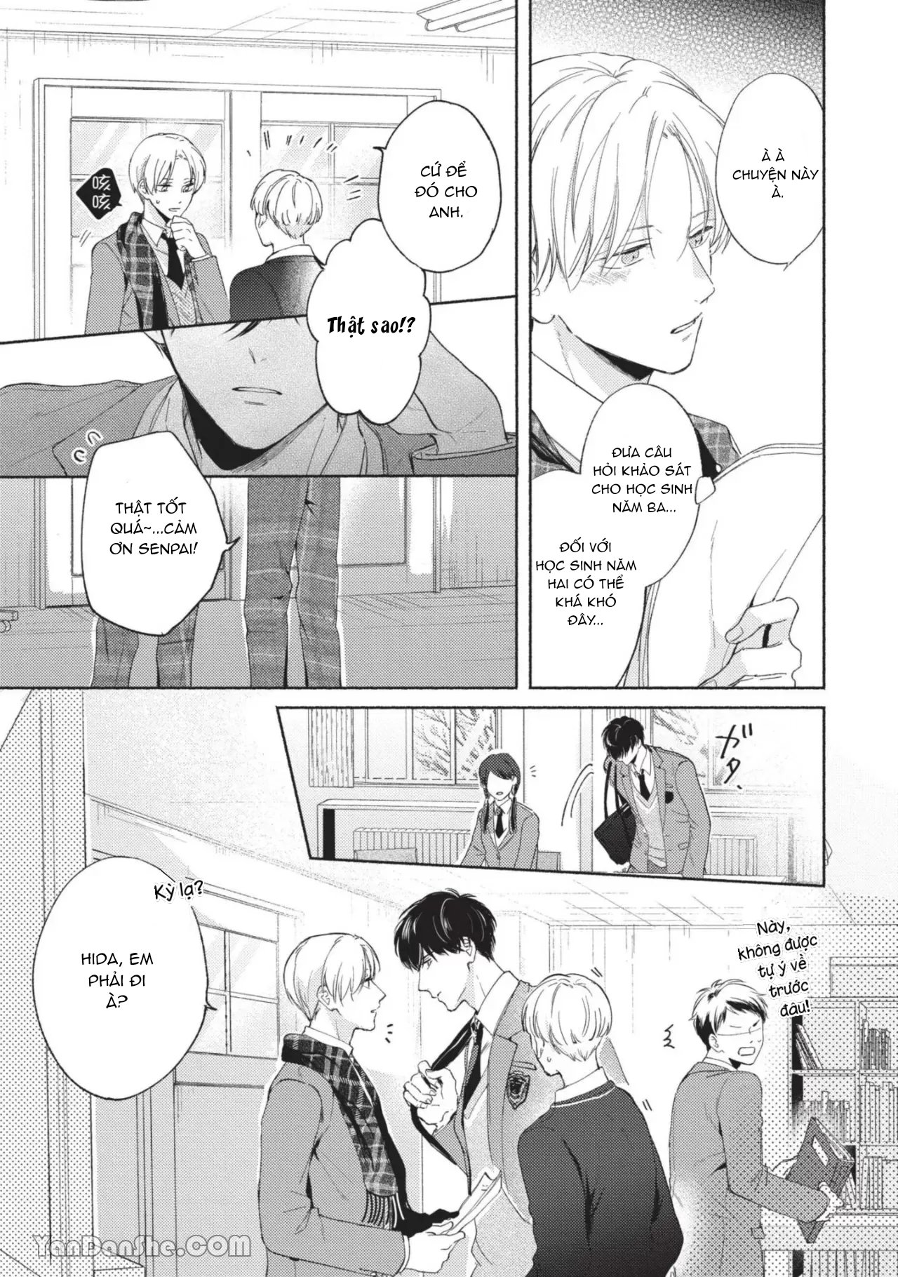 hội trưởng là một đứa trẻ hư chapter 3 9