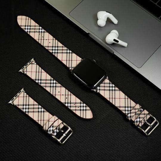 Bộ sưu tập dây da họa tiết cực xinh xắn dành cho apple watch