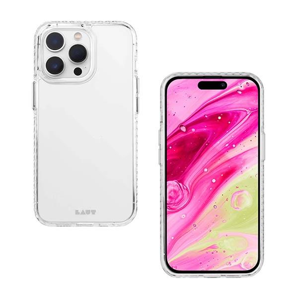 Ốp LAUT Huex Crystal For iPhone 14/ 14 Plus/ 14 Pro/ 14 Pro Max Công nghệ IMPKT Cell-Technology bảo vệ từ độ rơi 4,2m Hàng Chính Hãng