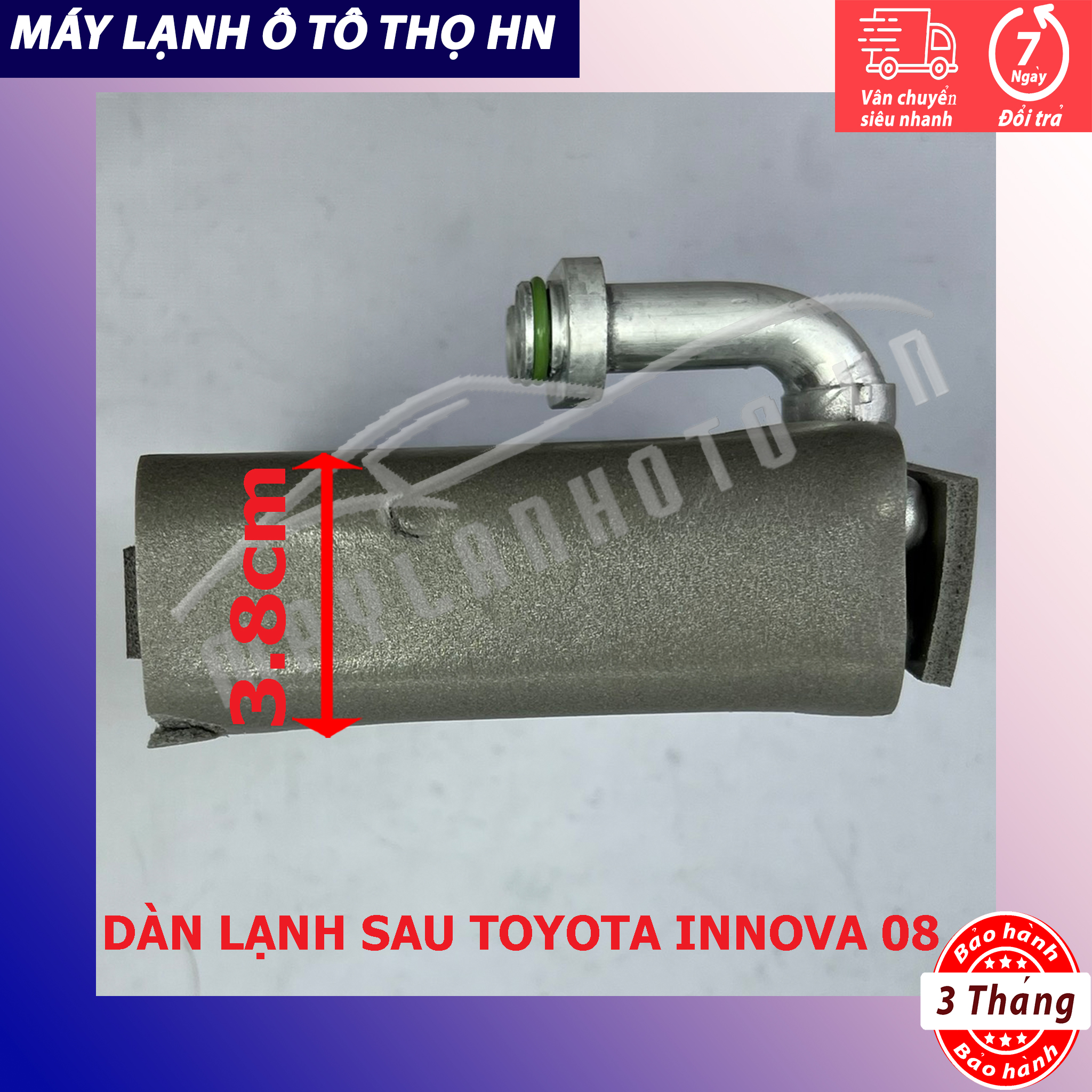 Dàn lạnh Toyota Innova - Fortuner 2008 2009 2010 2011 2012 2013 2014 Thái Lan 08 09 10 11 12 13 14