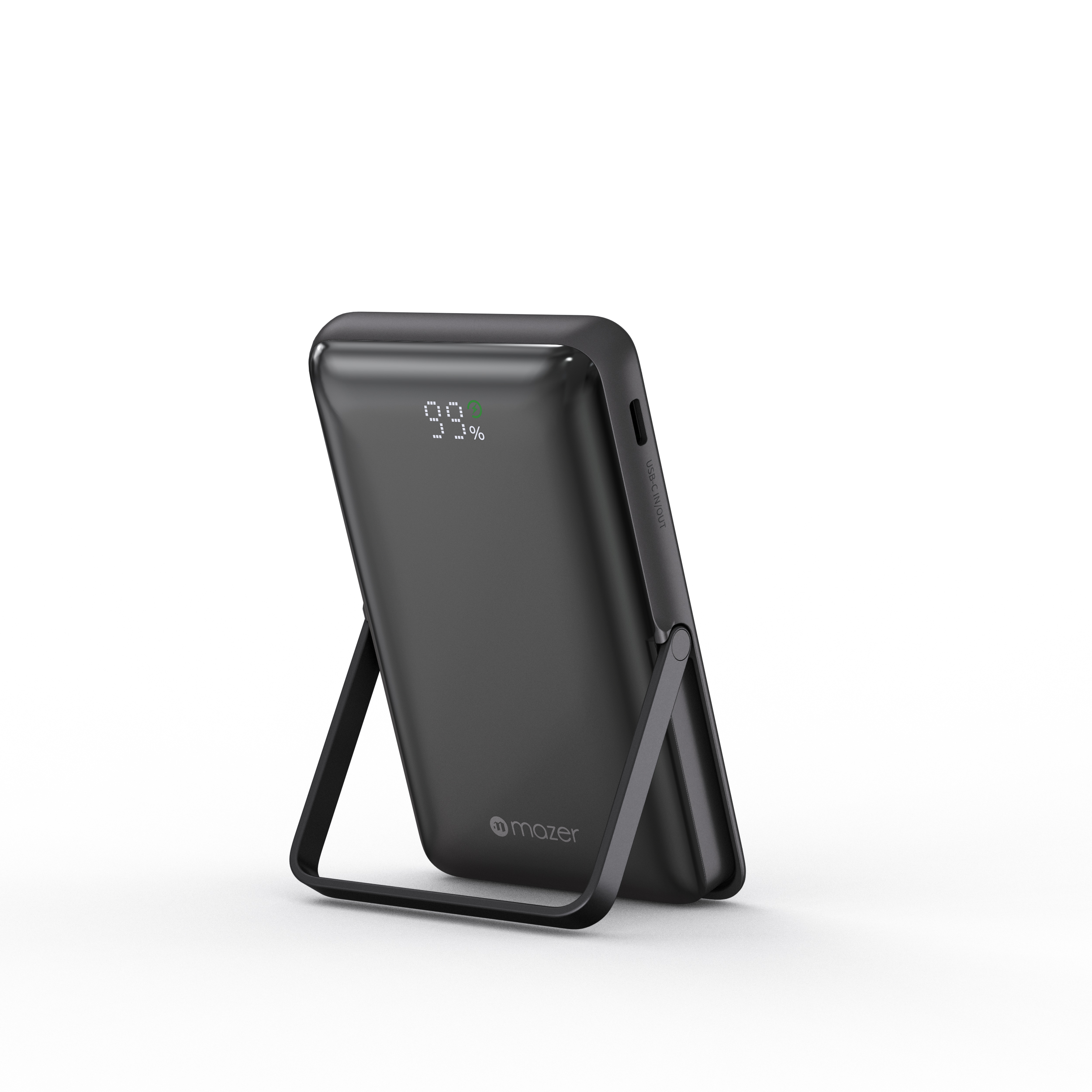 Pin Dự Phòng Mazer Infinite.Boost Mag.Stand Mini Qi Wireless 10000mAh- hàng chính hãng