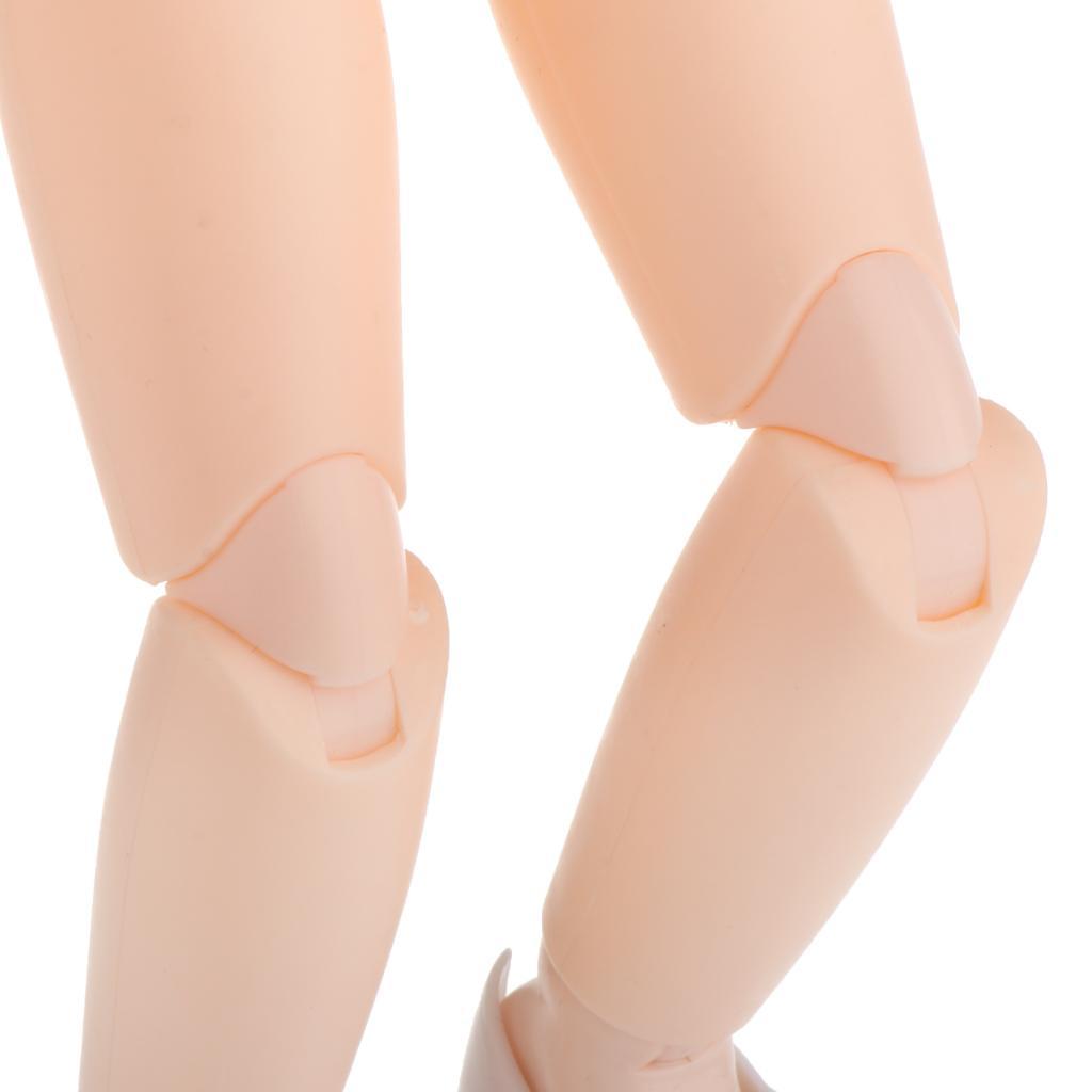 28cm 1/6 BJD Doll Body 3D Big Eyes Realistic Eyelash Girl Dolls With Shoes