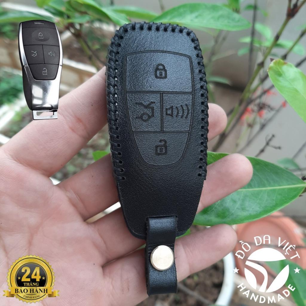 Bao da chìa khoá Beijing X7 Beijing-x7 U5 Plus BAIC Bejing BJ X7. da thật BH 2 năm