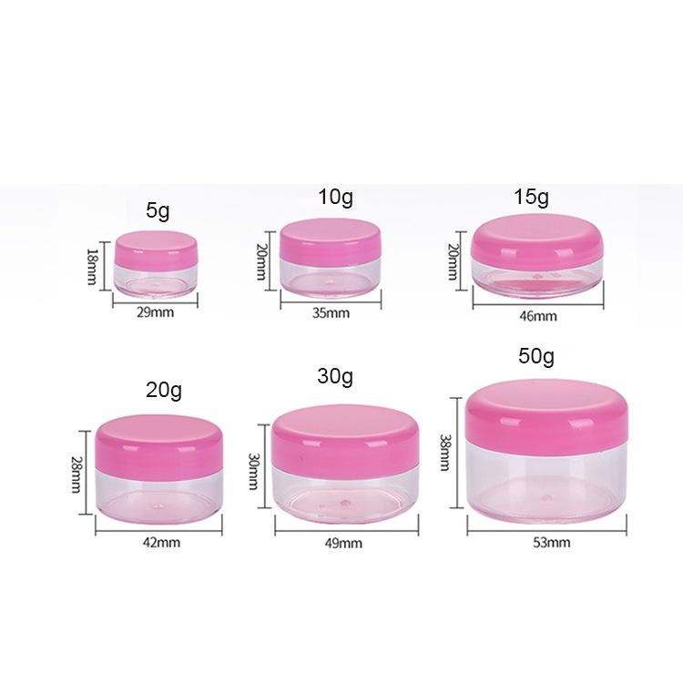10g/ 15g/ 20g Hũ chiết, lọ chiết mỹ phẩm mini tiện lợi Duashop