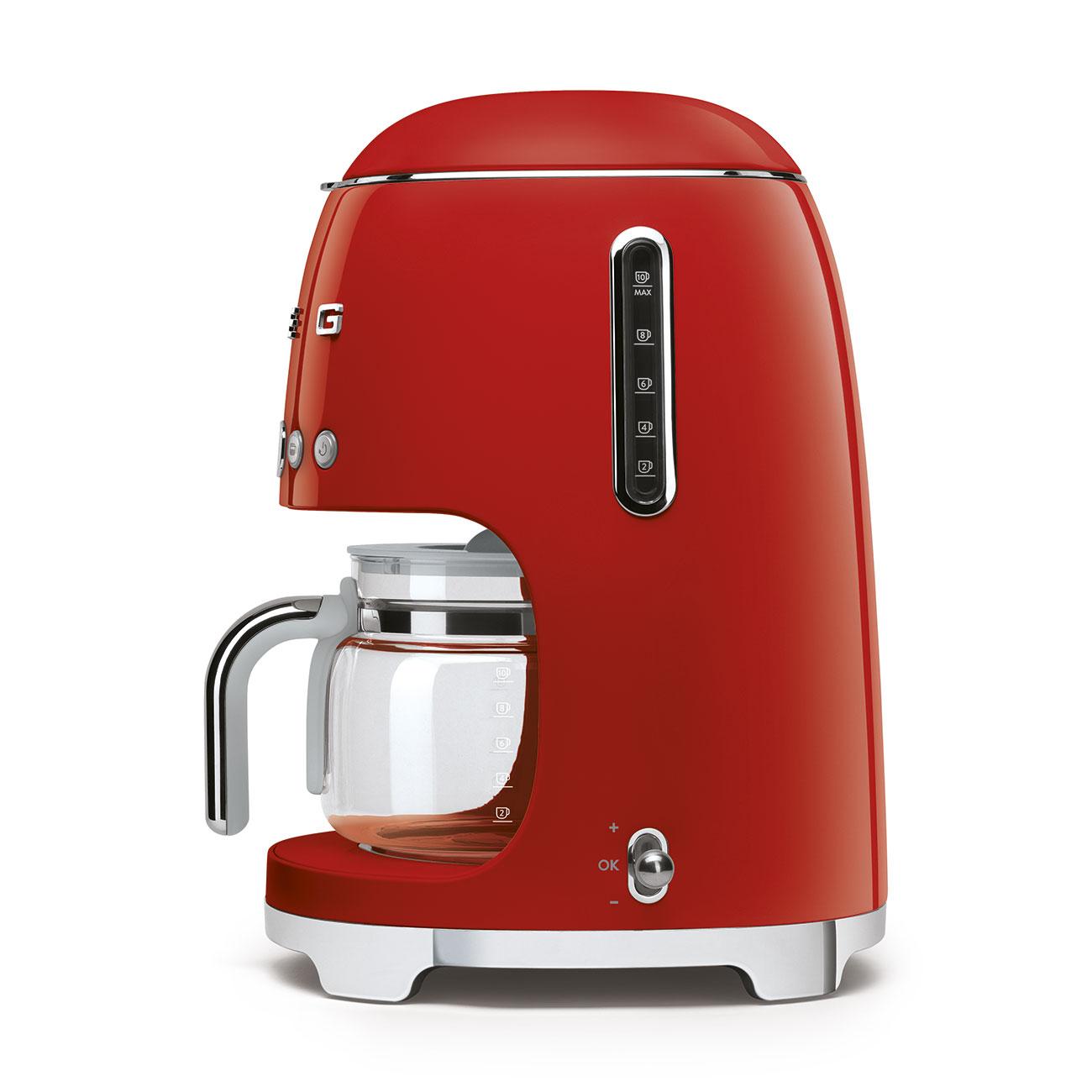 Máy Pha Cà Phê Smeg DFC02PBEU, Smeg Coffee Maker, Máy Pha Cafe, Dung Tích 1.4L, Nhiều Màu, Nhập Đức - Xanh mint