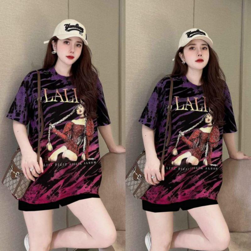 Bộ đồ nữ in họa tiết cô gái siêu xinh hàng chuẩn shop