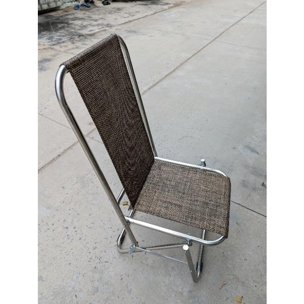 Ghế Xếp Inox Lưới Textilen 4.4