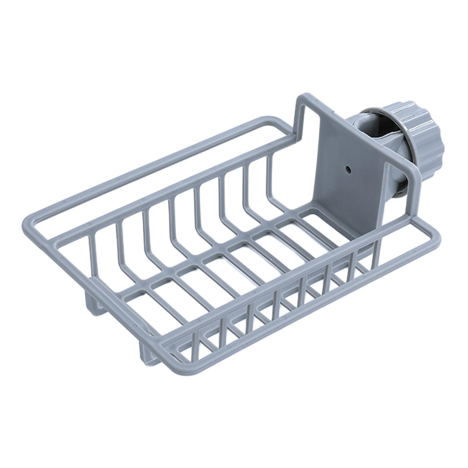 Multipurpose Sink Storage Rack Towel Holder Durable for Countertop Bathroom