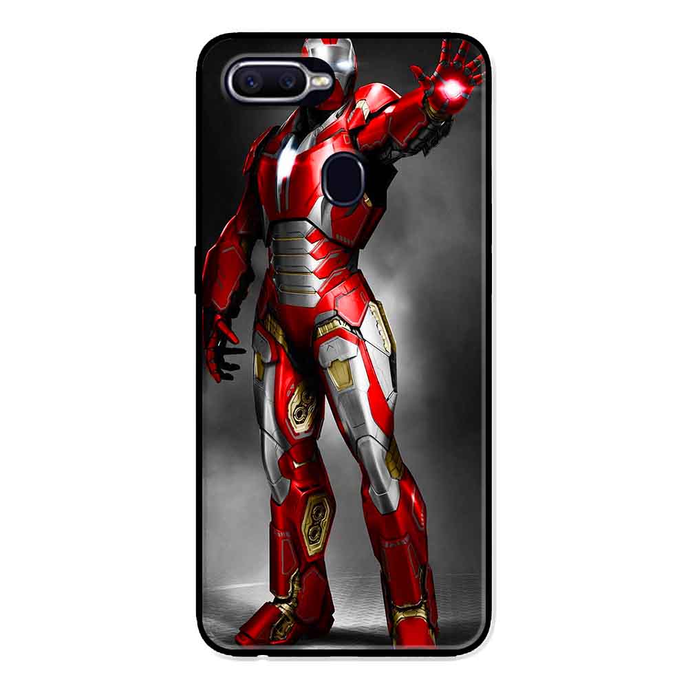 Ốp Lưng in cho Oppo A7 Mẫu Siêu Nhân   - Hàng Chính Hãng