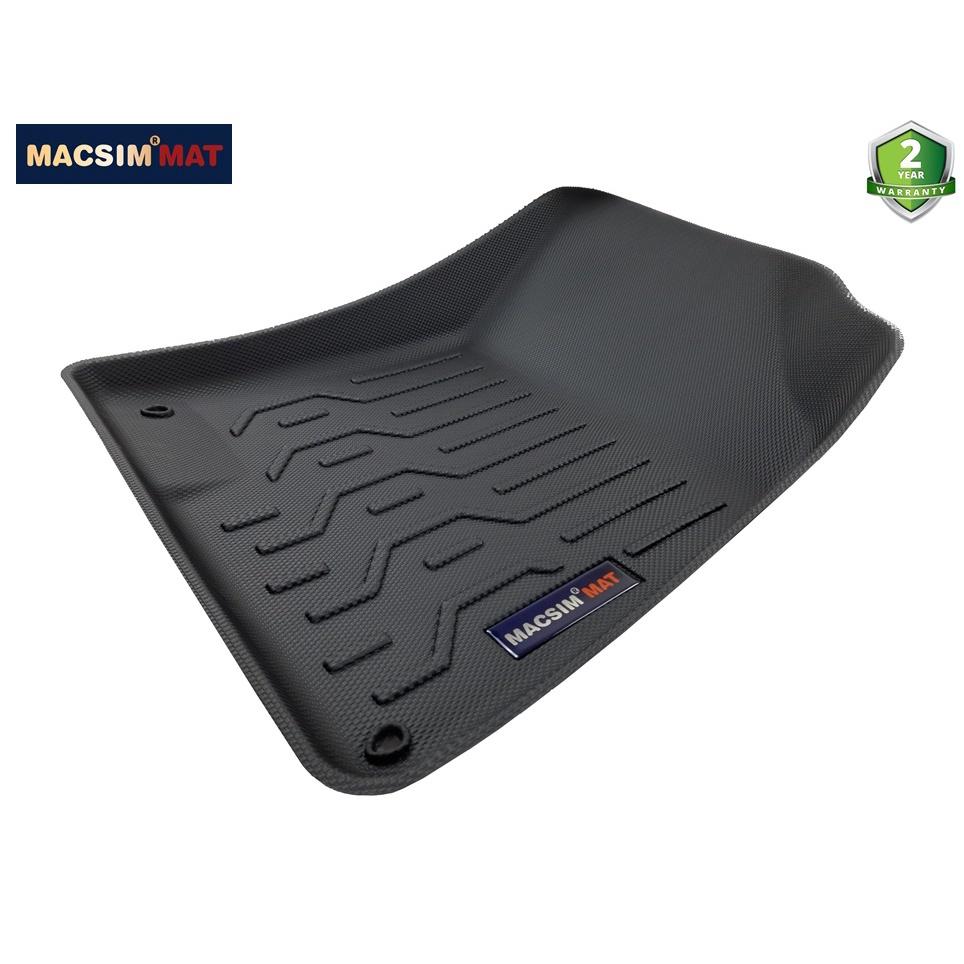 Thảm lót sàn xe ô tô KIA sportage 2018 - nay chất liệu TPV thương hiệu Macsim màu đen