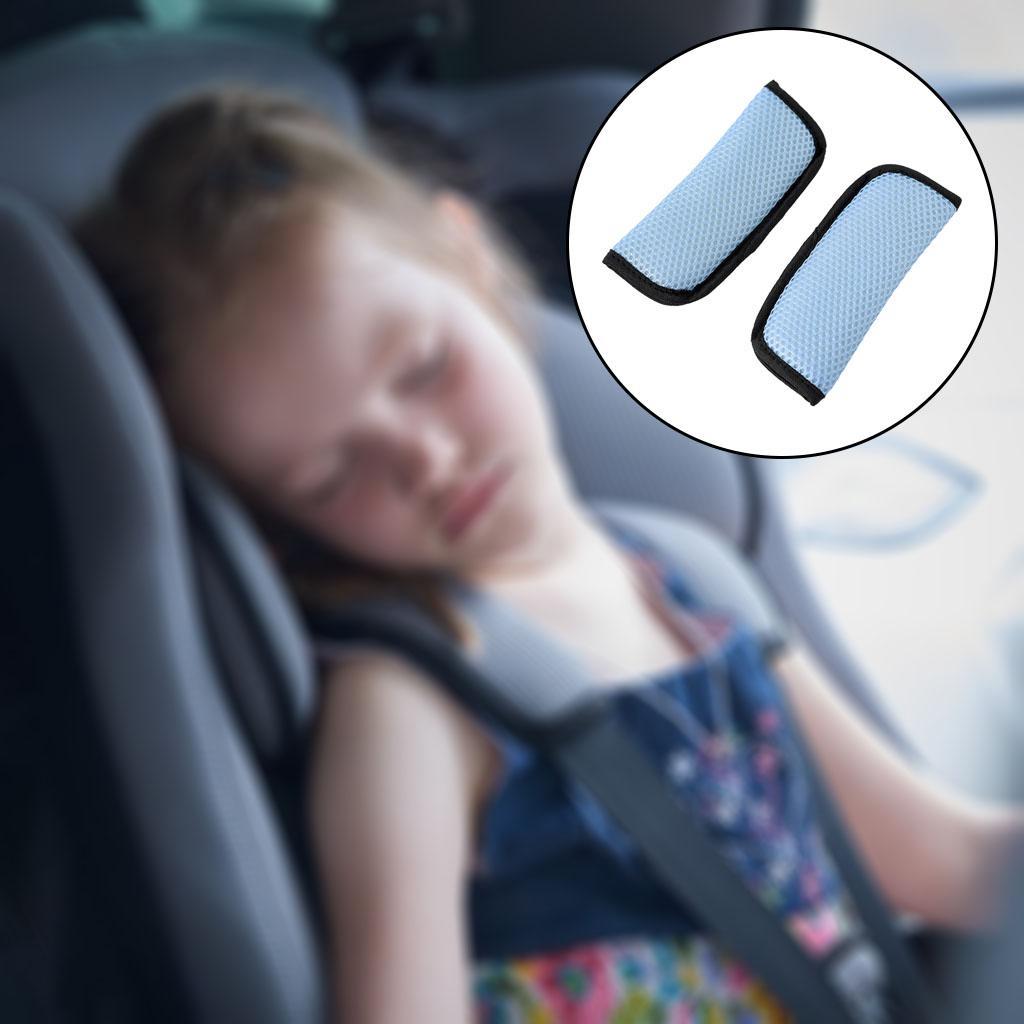 2 Pieces Kids Car Safety Seat Belt Covers Strap Pad For Child Children