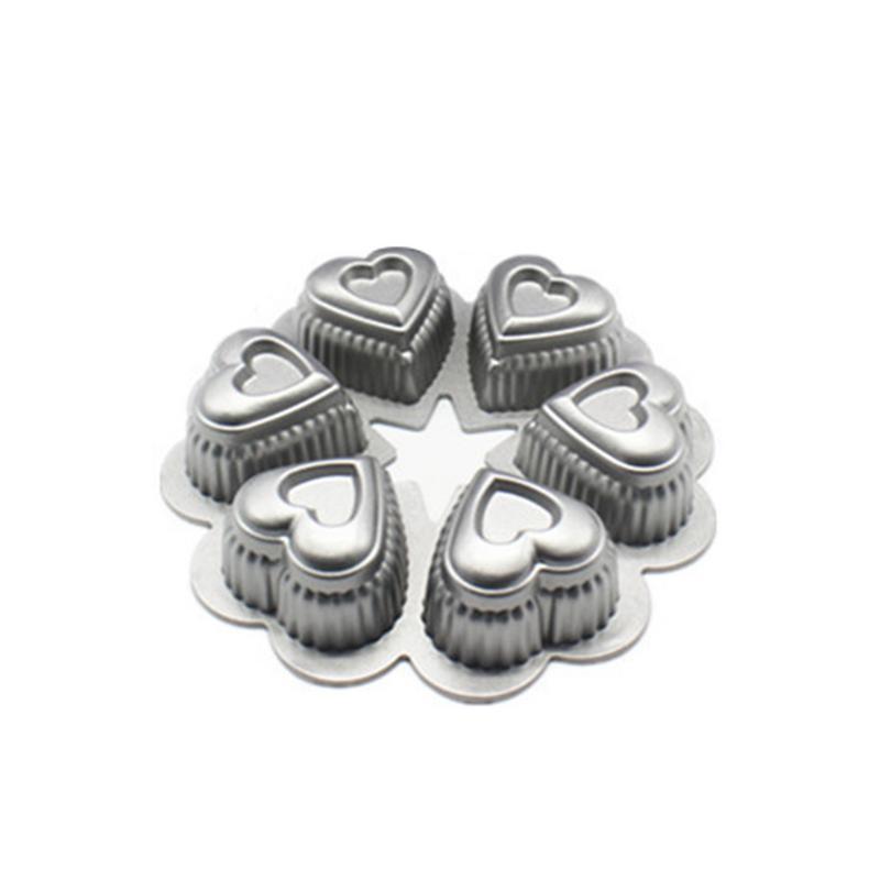 Tự Làm Bánh Chảo Nhôm Cao Cấp Đúc Nặng Windspout Bánh Chảo Không Dính Bánh Khuôn Kim Loại Tự Làm Vật Dụng Nhà Bếp máy Nướng