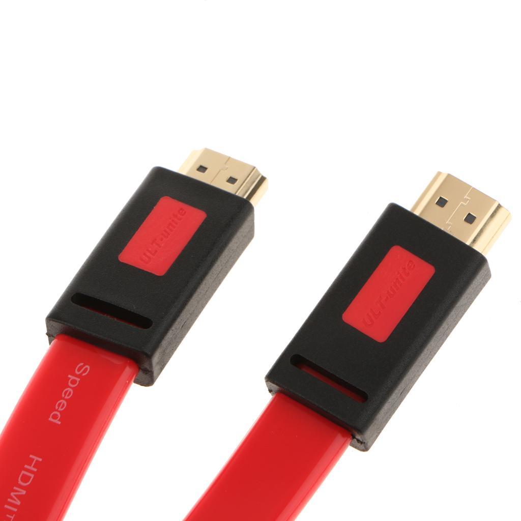 High Speed Male to Male Cable for 1080P HDTV PS3 3D V1.4 Red