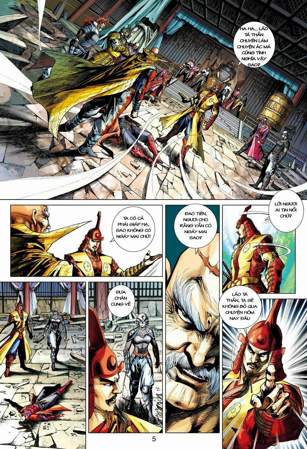 tân tác long hổ môn chapter 420 5