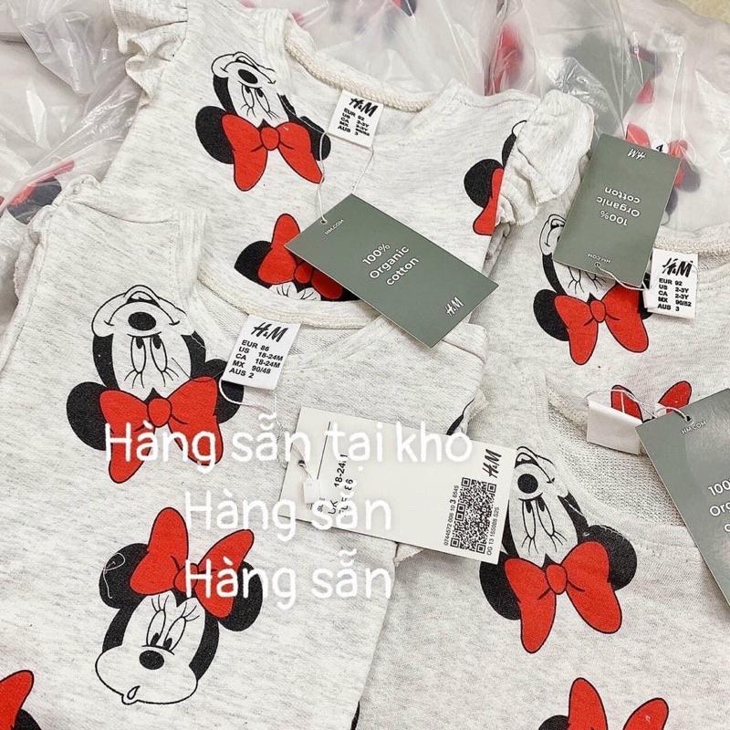 BỘ MICKY QUẦN LEGGING ĐỎ CHO BG