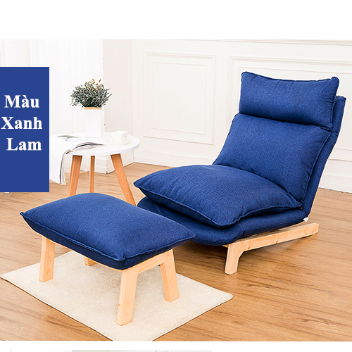 [FREESHIP + TẶNG ĐÔN] Ghế Thư Giãn Thời Trang Gỗ Cao Cấp, Ghế Sofa Nghỉ Ngơi Đọc Sách Báo Ngả Lưng 6 Mức Độ Có Khóa Kéo Dễ Dàng Vệ Sinh