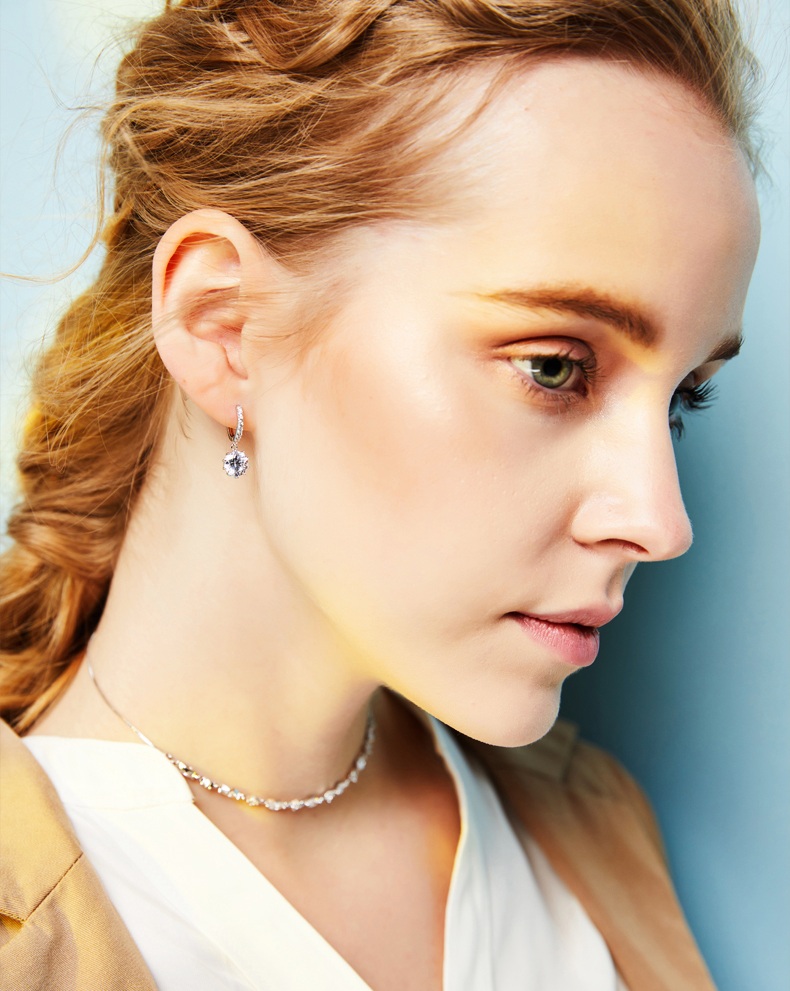 Bông tai khoen bấm nhỏ xinh HT222