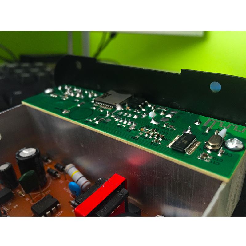 Phong Cách Mới Nhất Xe Loa Siêu Trầm Bluetooth Âm Thanh Ngoài Trời Bảng Mạch Khuếch Đại Công Suất 12V24V220V Đa Năng Đa Năng