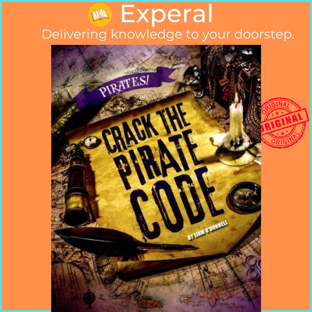 Sách - Crack the Pirate Code by Liam O'Donnell (US edition, hardcover)
