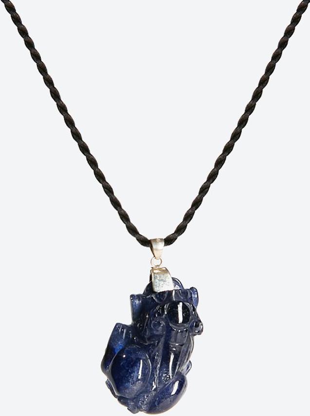 Mặt dây chuyền tỳ hưu Saphire Ngọc Quý Gemstones