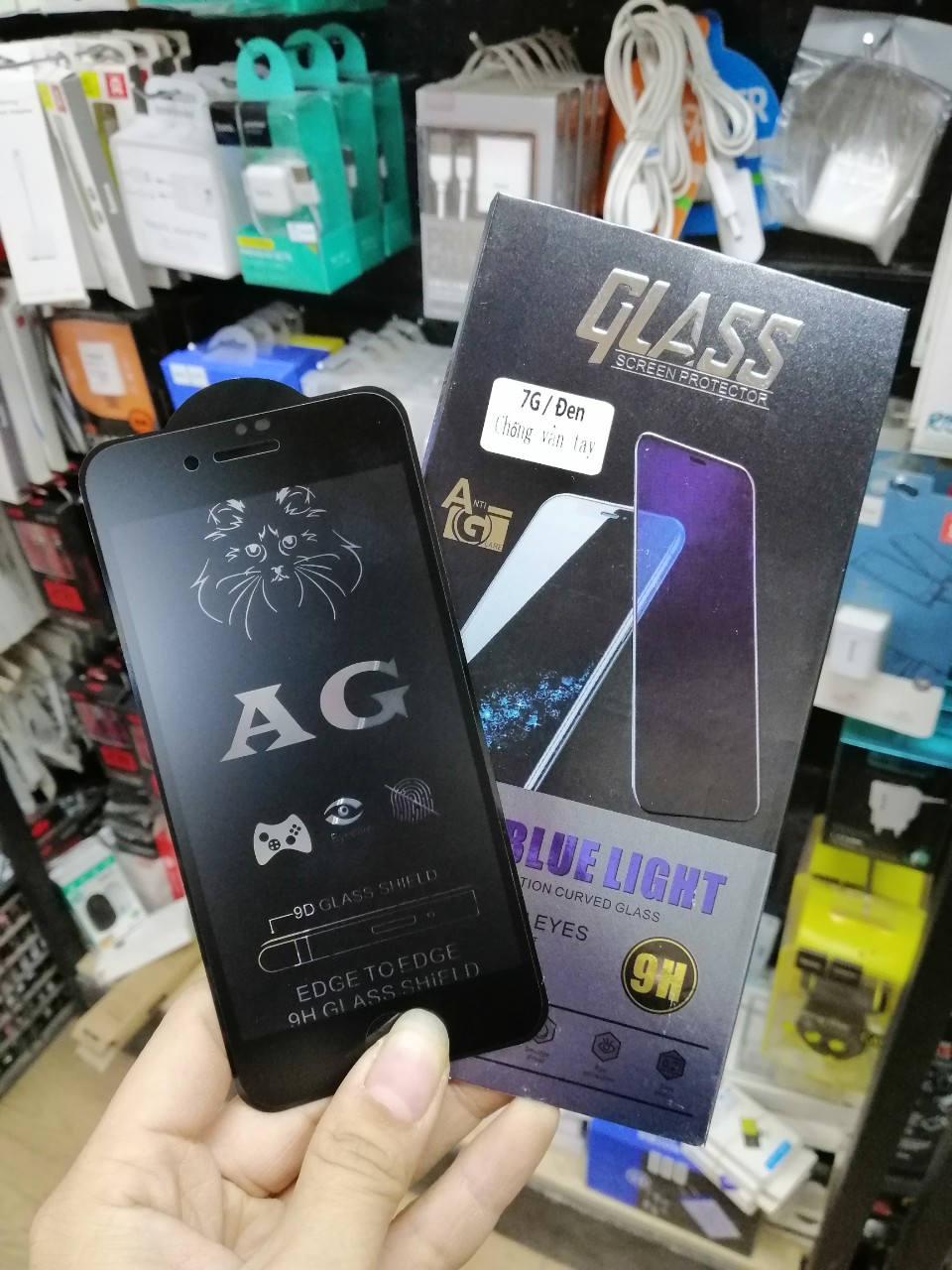 Kính Cường Lực Chống Vân Tay Dành Cho Iphone