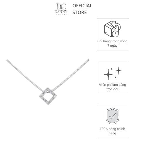Dây Chuyền Có Mặt Danny Jewelry Bạc 925 Xi Rhodium DM118