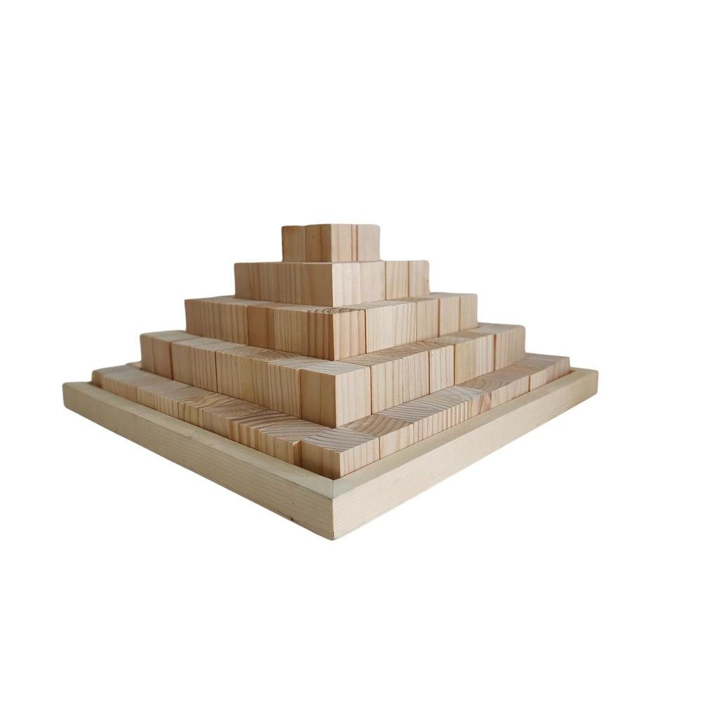 Bộ gỗ kim tự tháp (Pyramid building block)