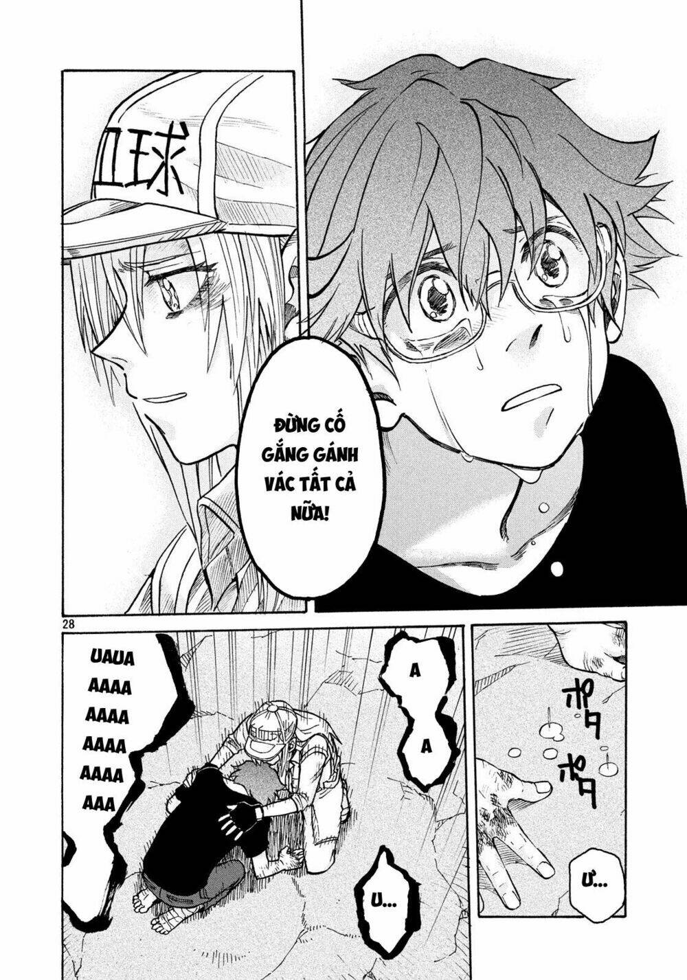 biệt đội tế bào black - hataraku saibou black chapter 8 28