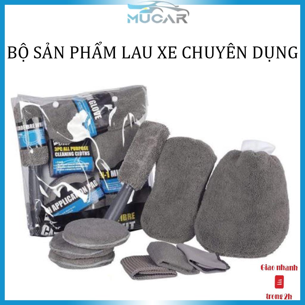 Bộ Dụng Cụ 5 Món Vệ Sinh Xe Hơi,Ô Tô Chuyên Dụng Siêu Mềm, Bảo Vệ Sơn Xe