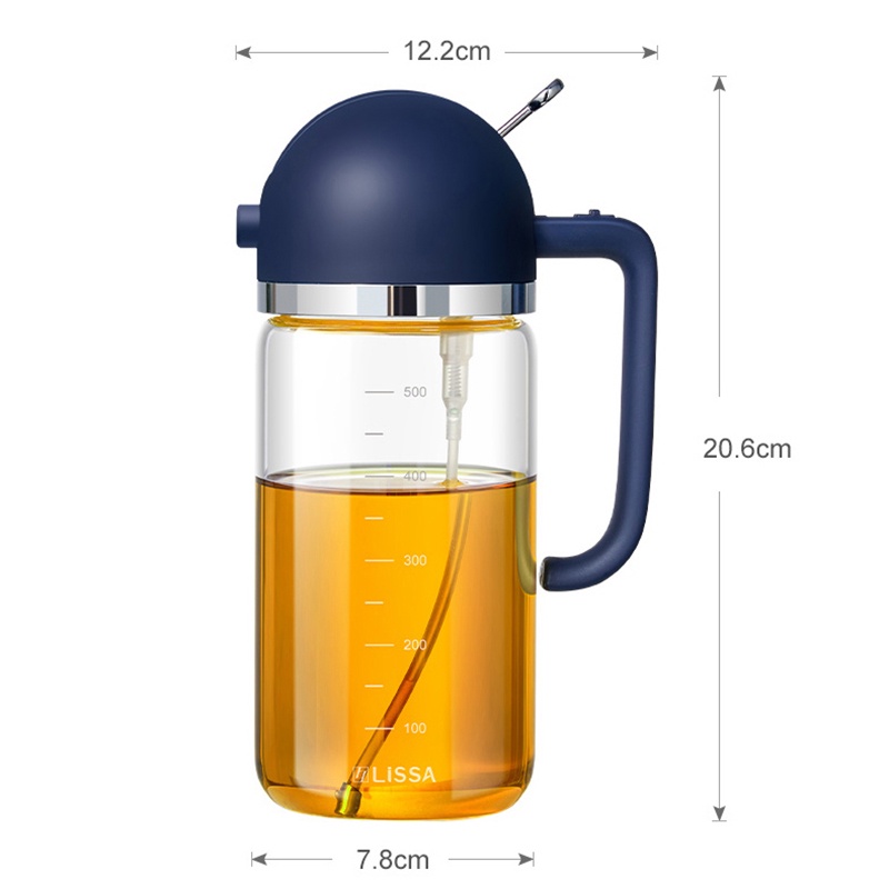 Bình Xịt Dầu Olive Tự Động 2 Trong 1 Chống Rò Rỉ Tiện Dụng Cho Nhà Bếp