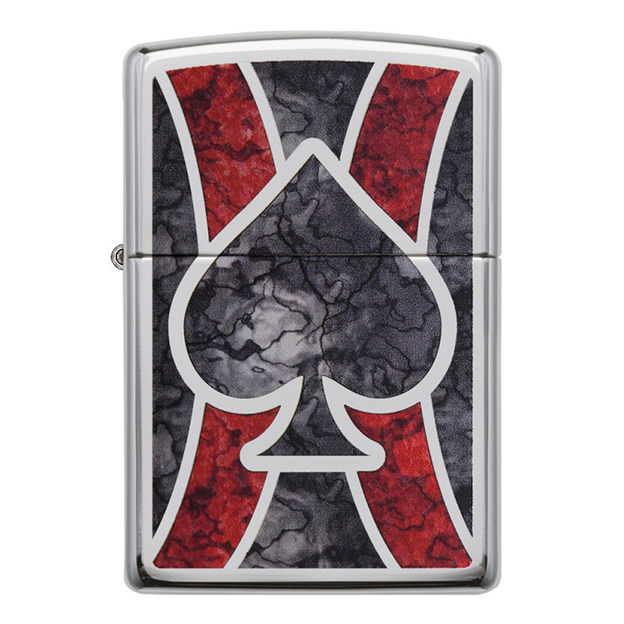 Bật Lửa Zippo 28952 - Bật Lửa Zippo Ace Fusion High Polish Chrome