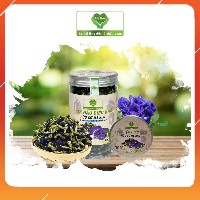 HOA ĐẬU BIẾC KHÔ HỮU CƠ MẸ KEN 50G