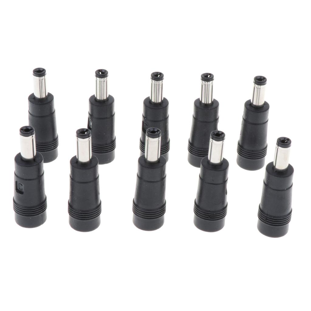 10 Gói DC 4.0X1.7 Mm Nữ 5.5X2.1 Mm Jack Cắm Điện Adapter Ổ Cắm