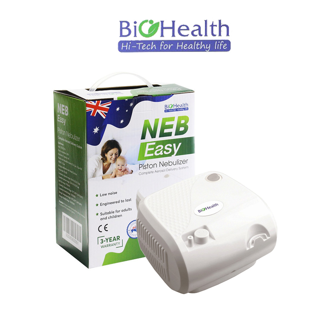 Máy xông mũi họng NEB EASY của hãng BioHealth Úc