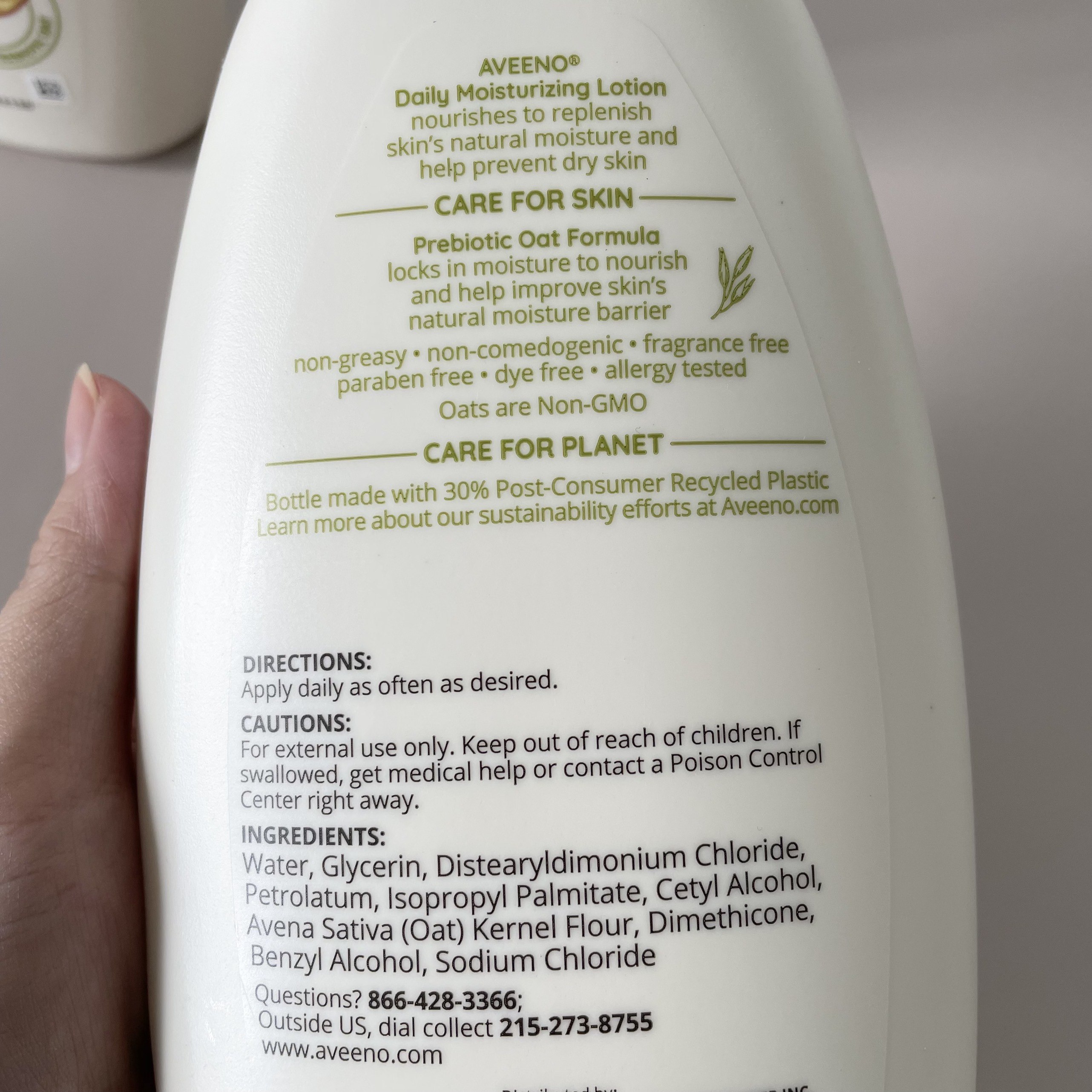 Sữa dưỡng thể Aveeno Daily Moisturizing Lotion 591ml Nhập Mỹ