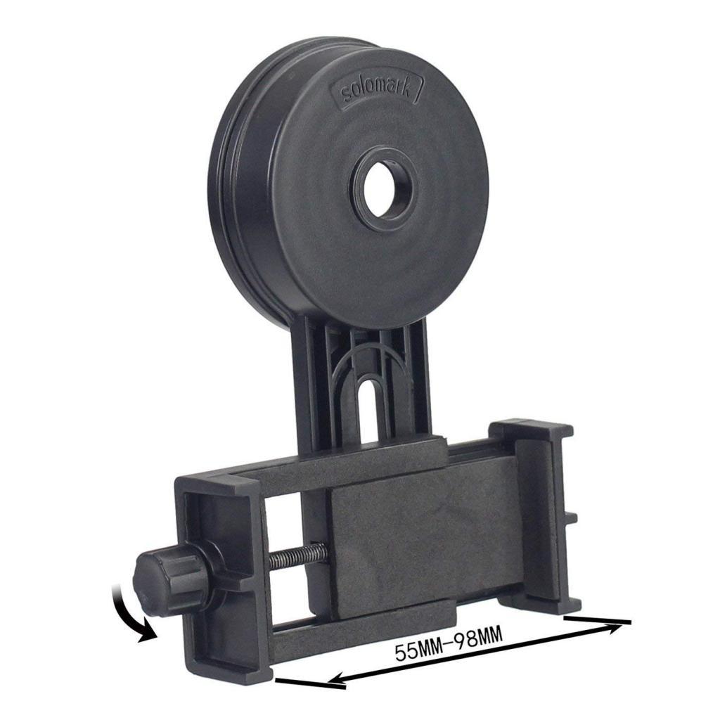 2xCell Phone Telescope Mount Adapter Binoculars Holder Spotting Scope Bracket