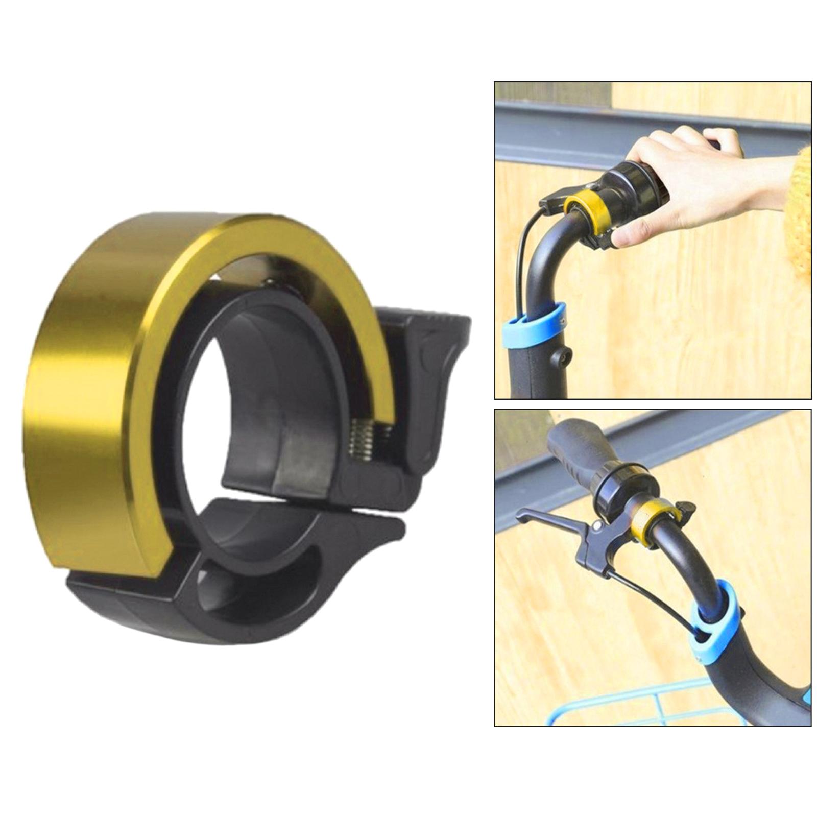 90db Bicycle Rings Bell Horn Bike Handlebar Invisible Q Shape Hooter