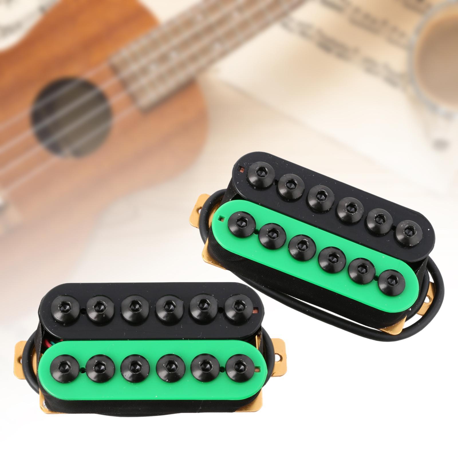 2x Electric Guitar Pickup Durable Guitar Parts Replacement for Bass Guitar