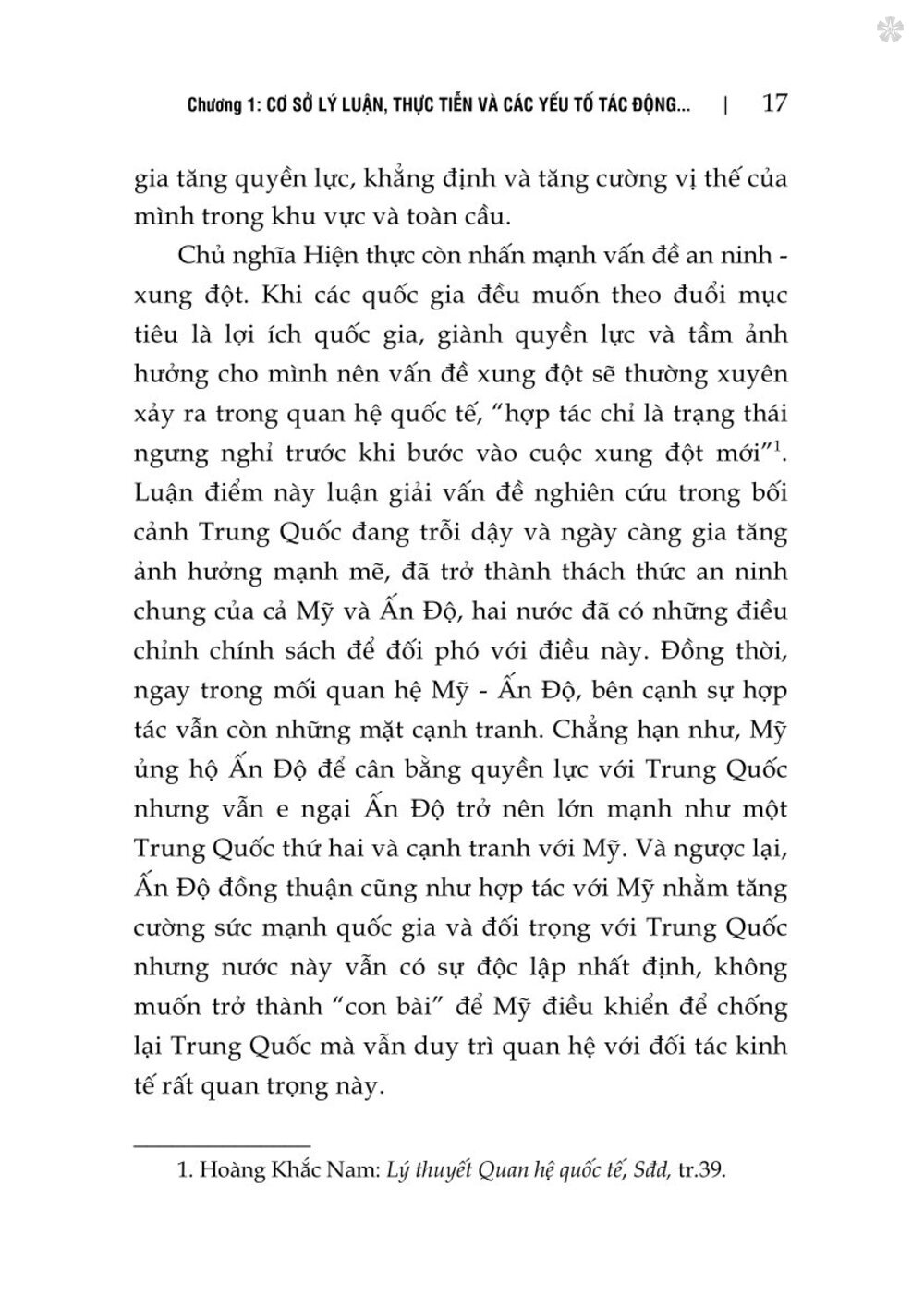 Quan hệ Mỹ - Ấn Độ trong không gian chiến lược Ấn Độ Dương - Thái Bình Dương - bản in 2024