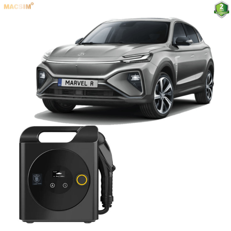 Sạc ô tô điện MG 4 Electric / Marvel R 2023 ev - Sạc di động cao cấp 3,68KW (6-16A) chính hãng Macsim