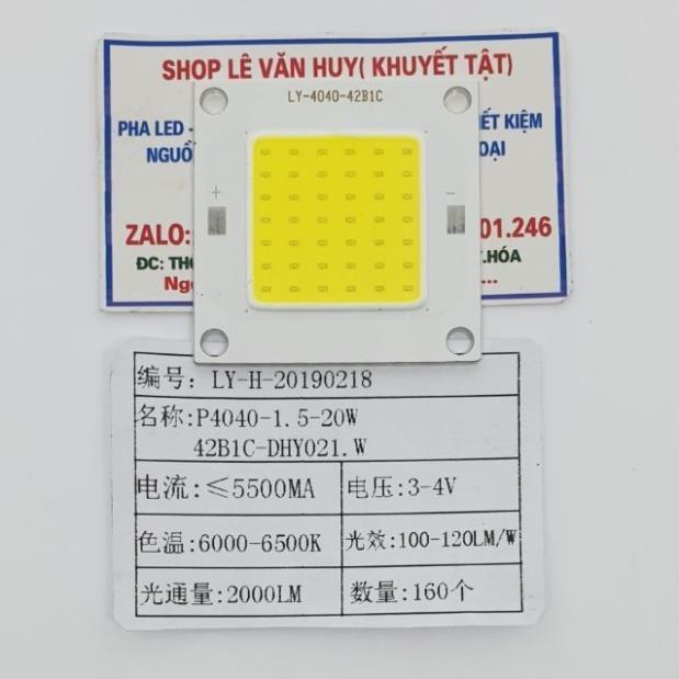 Chíp led siêu sáng cob 35v - 100w (SP mới 100%)