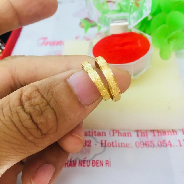 Nhẫn Cặp Cao Cấp-Không đen