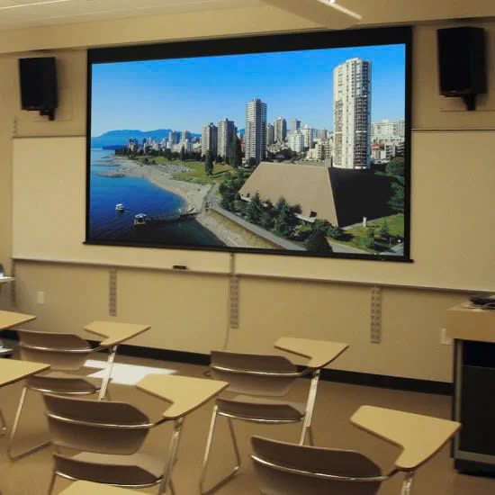 Màn chiếu âm trần ECO-APOLLO đa dạng tỉ lệ kích thước từ 100″ đến 150″ hàng bảo hành 12 tháng - Hàng nhập khẩu