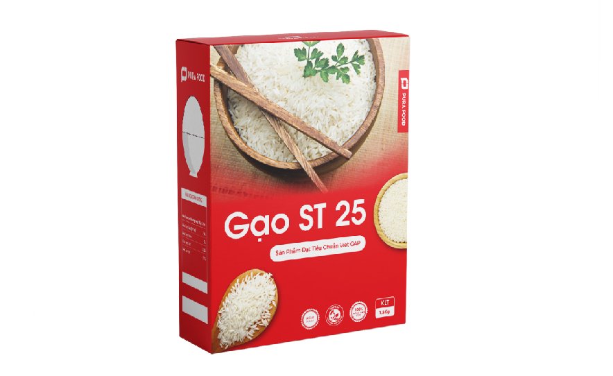 Gạo ST25 VietGap