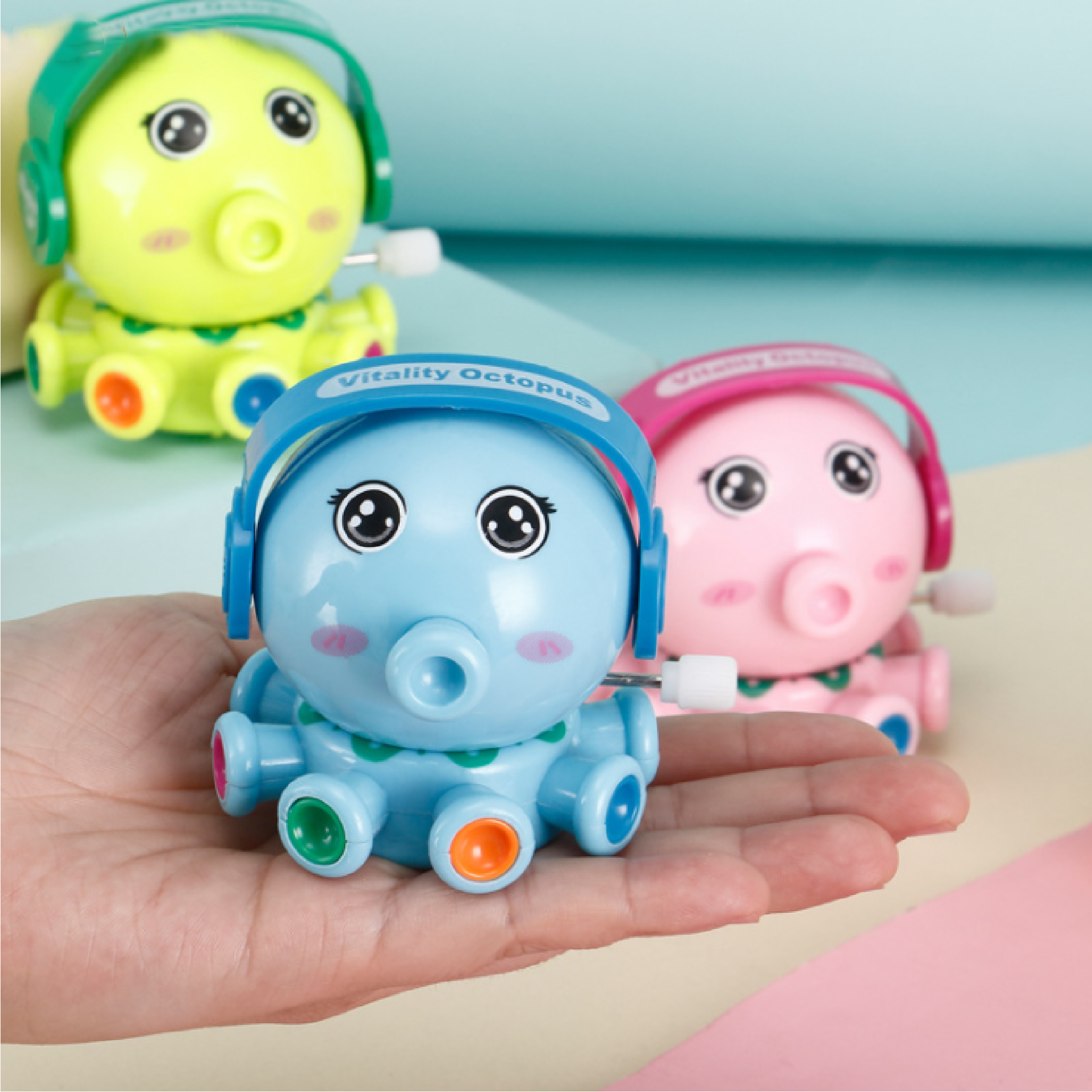 Xe đồ chơi mini nhiều mẫu chạy dây cót hình con vật dễ thương cho bé