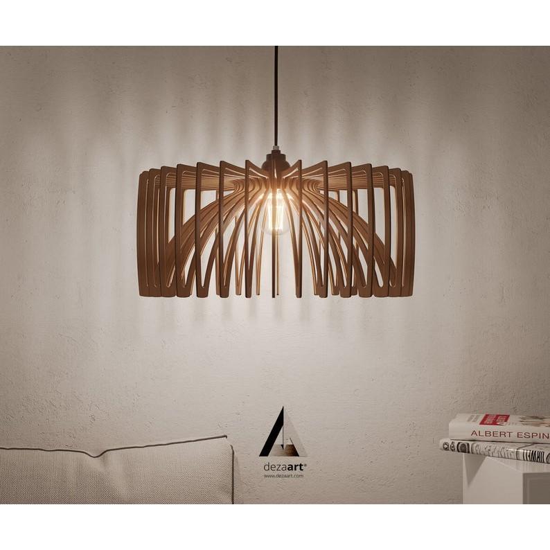 1 TẶNG 1 - Mô Hình Đầu thú gỗ ghép trang trí Đèn gỗ trang trí trang trí phòng khách sang trọng