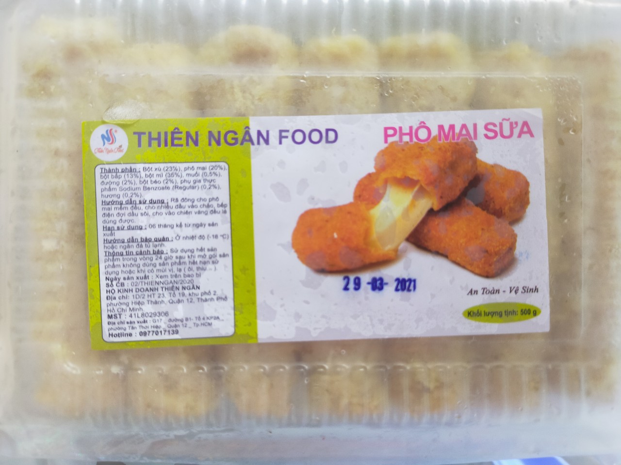 Phô Mai Que Sữa TN - 13cây